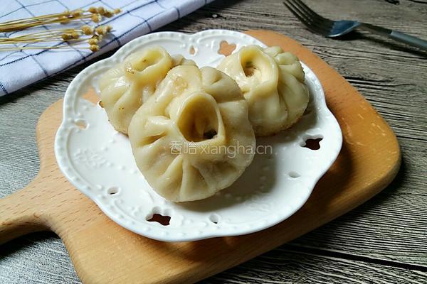白萝卜猪肉馅生煎包的做法图解20