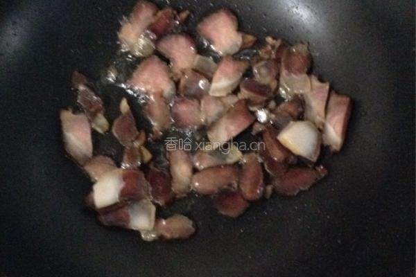 白萝卜炒酱肉的做法图解3