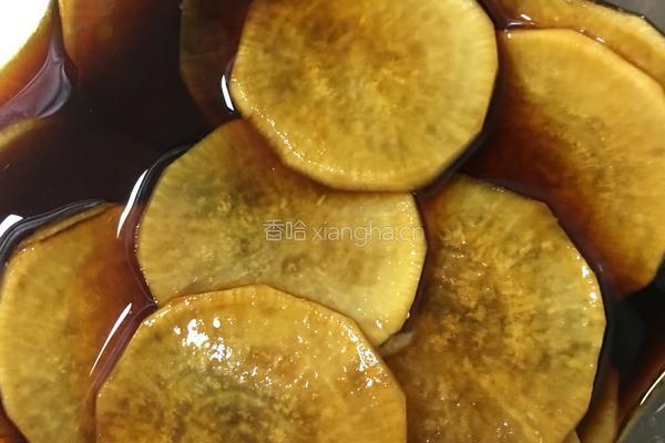 酱香萝卜片的做法图解10