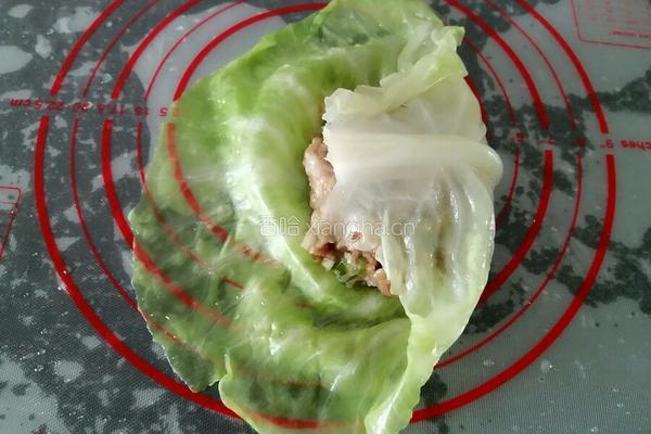 卷心菜包肉的做法图解7