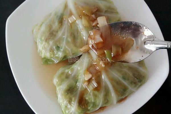 卷心菜包肉的做法图解16