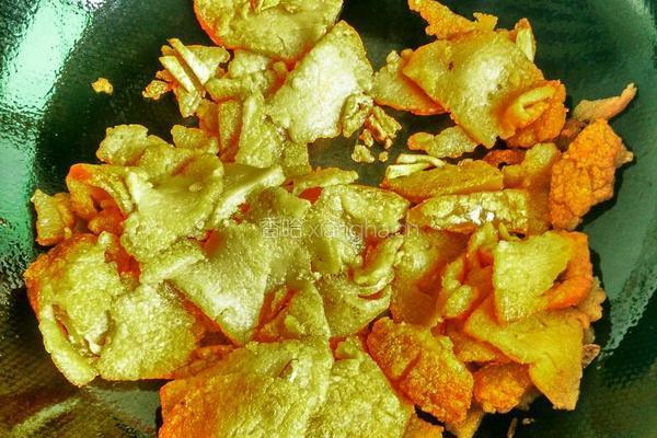 芹菜炒米豆腐的做法图解3
