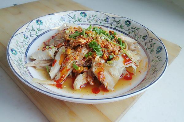 凉拌鸡腿肉的做法图解8