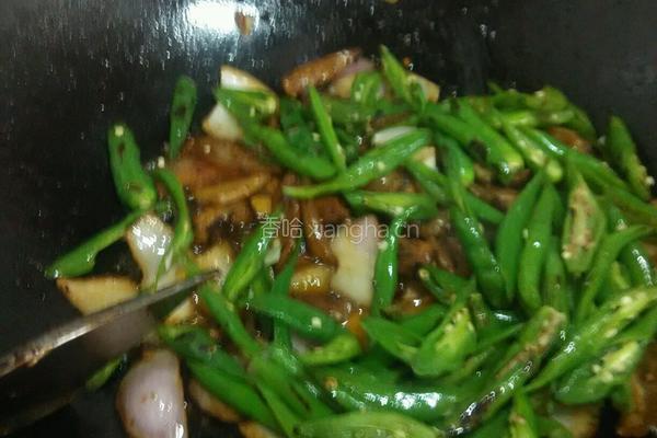 尖椒回锅肉的做法图解8
