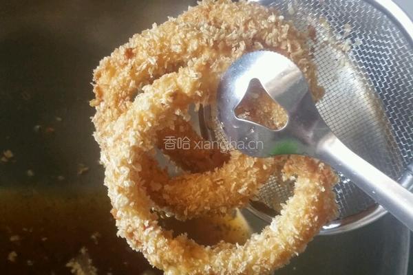 香炸洋葱圈的做法图解7