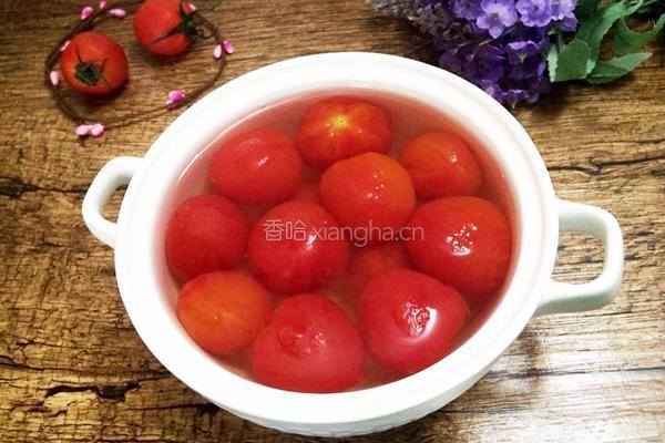 圣女果冰糖水的做法图解8