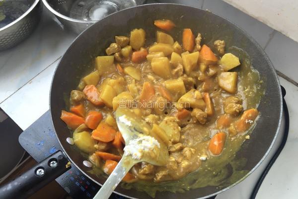 咖喱猪肉饭的做法图解6