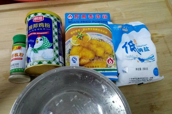 香酥鱿鱼甜甜圈的做法图解3