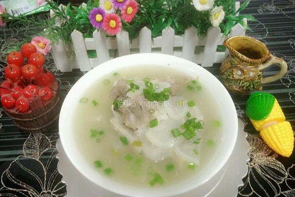 白萝卜排骨汤的做法图解6