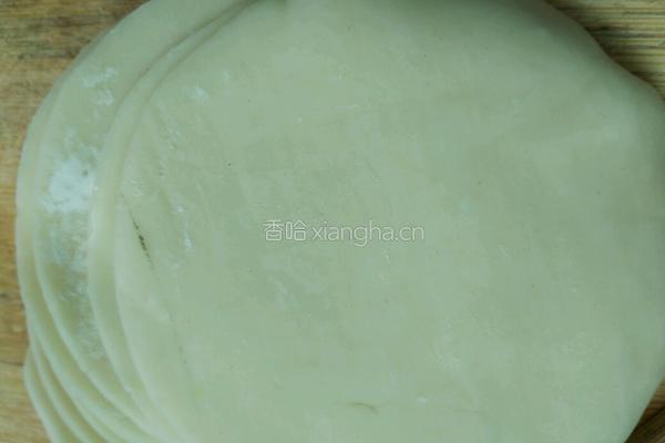 饺子皮版烧饼的做法图解3