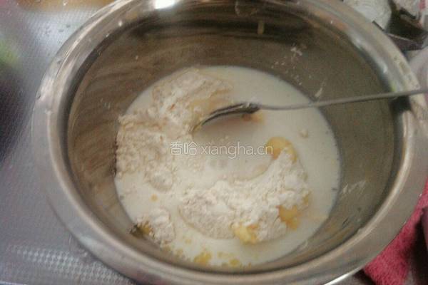 绿豆沙酥的做法图解3