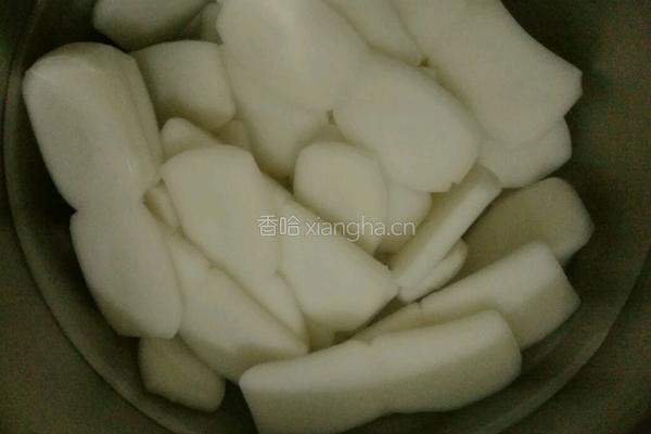 煮年糕的做法图解1