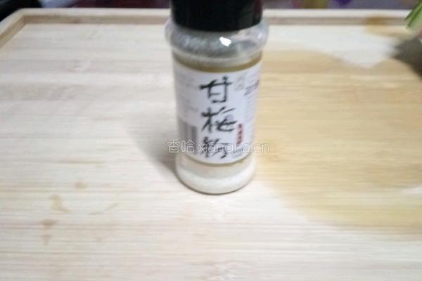 甘梅西瓜的做法图解4