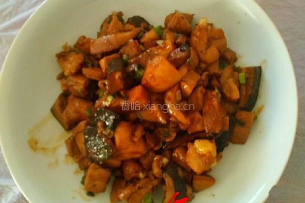 香菇炒鸡的做法图解6