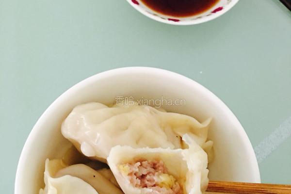 白菜肉饺的做法图解4