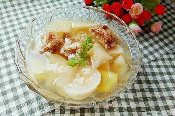 白萝卜薏仁排骨汤的做法图解14