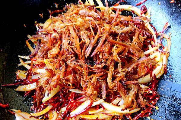 香辣干炸肉丝的做法图解10