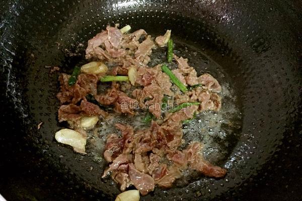 彩椒炒牛肉的做法图解5