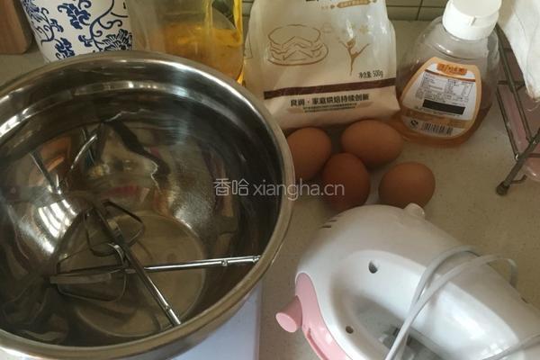 无水无糖蜂蜜蛋糕的做法图解1