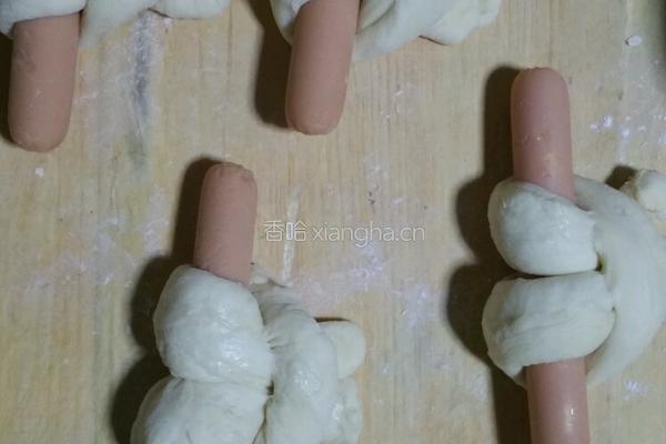 萌宝肠仔包的做法图解7