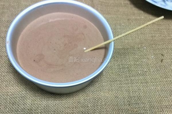 可可戚风蛋糕6寸的做法图解17