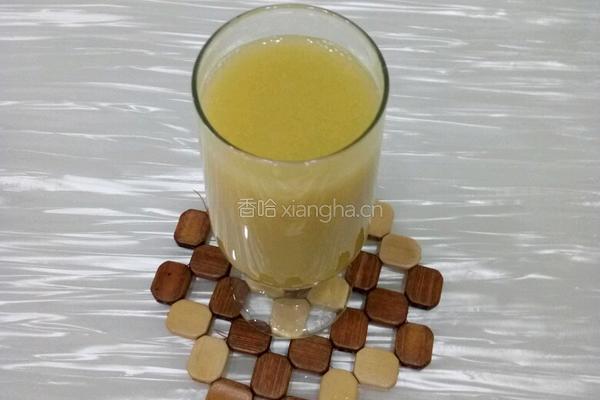 雪梨玉米汁的做法图解3