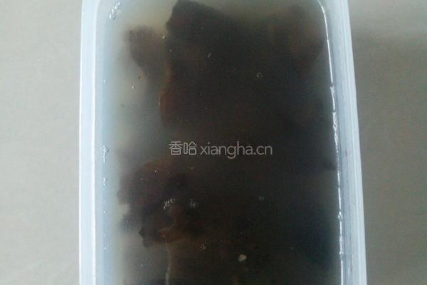 木耳水晶皮冻的做法图解9