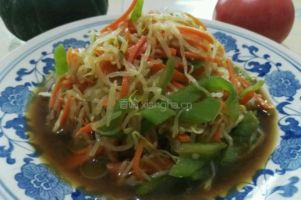 素拌绿豆芽的做法图解11