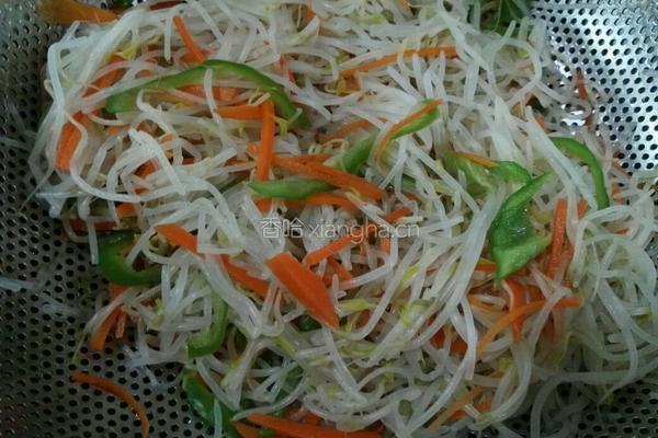 素拌绿豆芽的做法图解7
