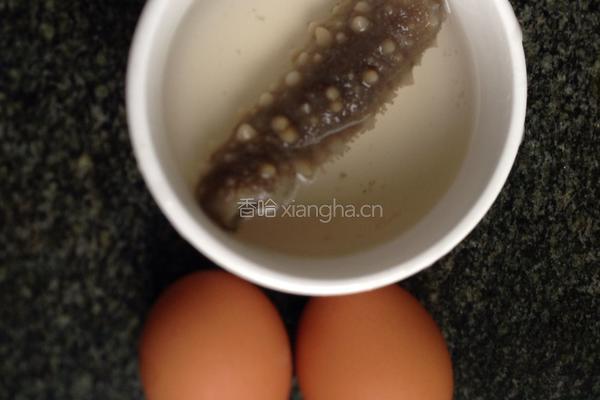 海参 海参蛋羹的做法图解1