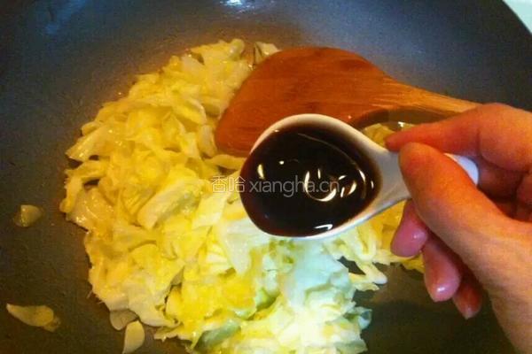 耗油卷心菜的做法图解6