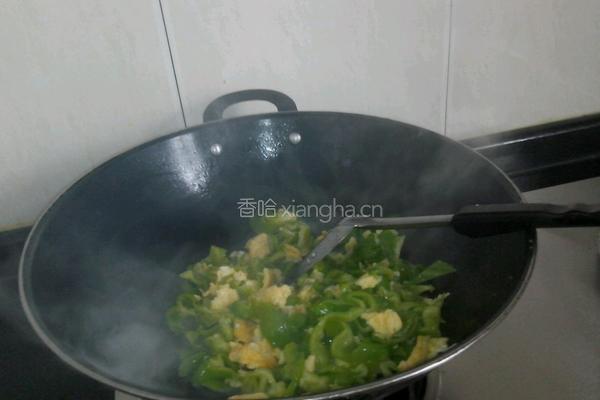 鸭蛋炒辣椒的做法图解11