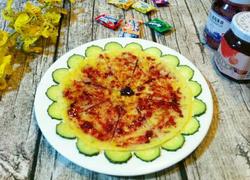 蓝莓酱卷心菜饼