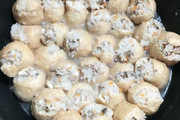 油豆腐糯米饭的做法图解5
