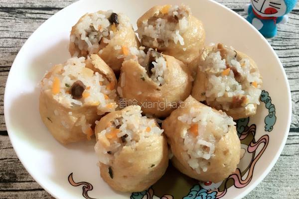 油豆腐糯米饭的做法图解6