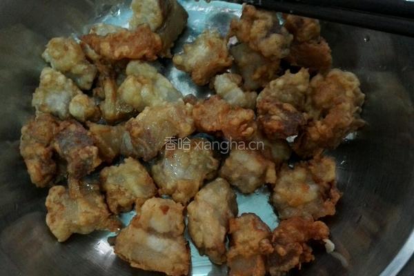 彩椒咕噜肉的做法图解8