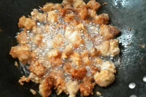 彩椒咕噜肉的做法图解9