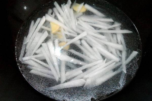 紫菜白萝卜汤的做法图解5