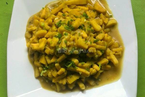 蚝油红薯的做法图解8