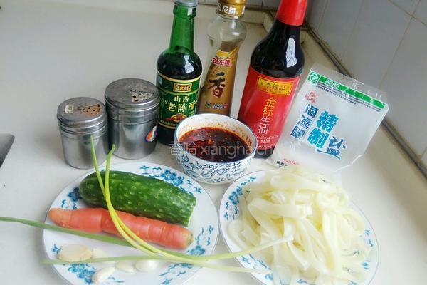 爽口凉皮的做法图解1