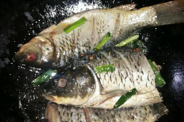 鱼烩粉条青菜的做法图解1