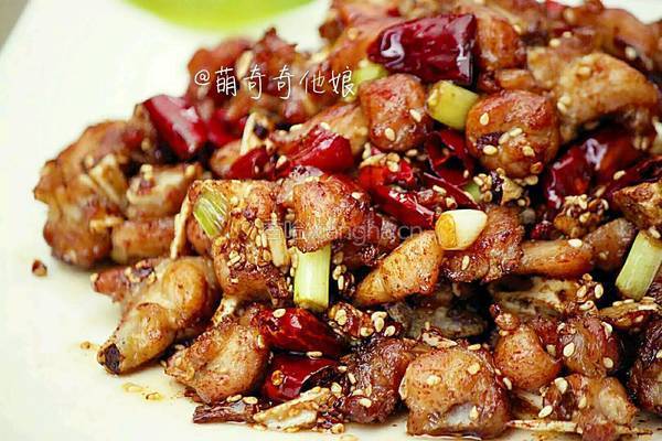 干煸兔丁的做法图解1