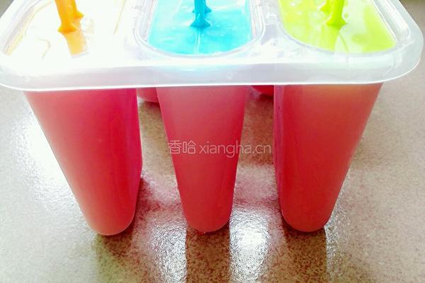 西瓜棒棒冰的做法图解6