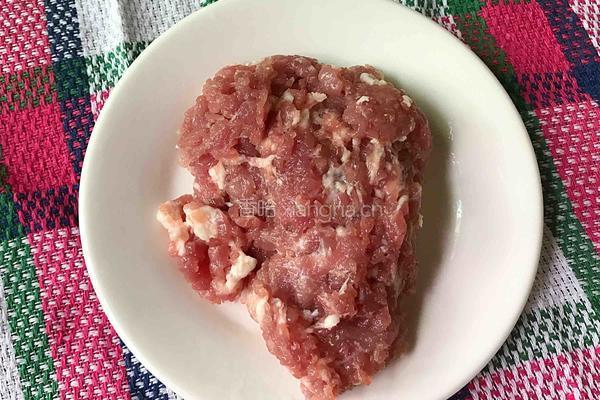 肉沫茄子的做法图解1