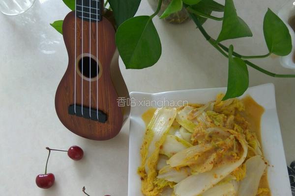 蛋黄娃娃菜