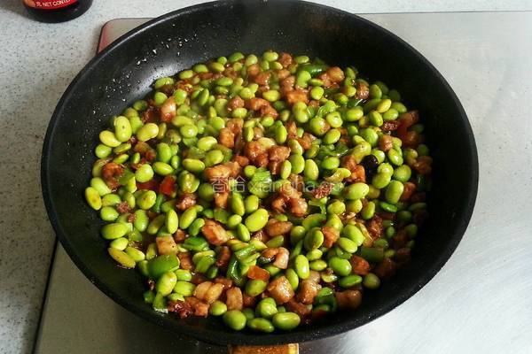 青豆肉丁的做法图解15