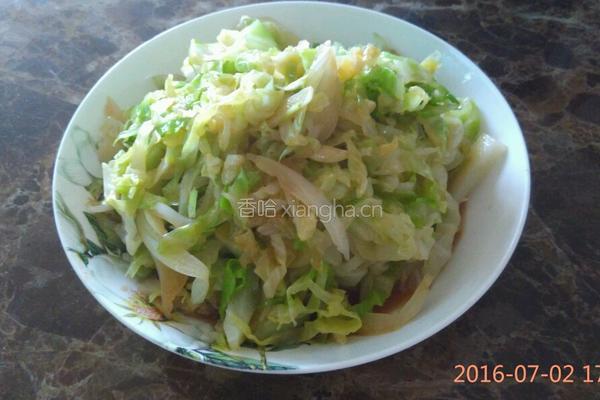 凉拌卷心菜