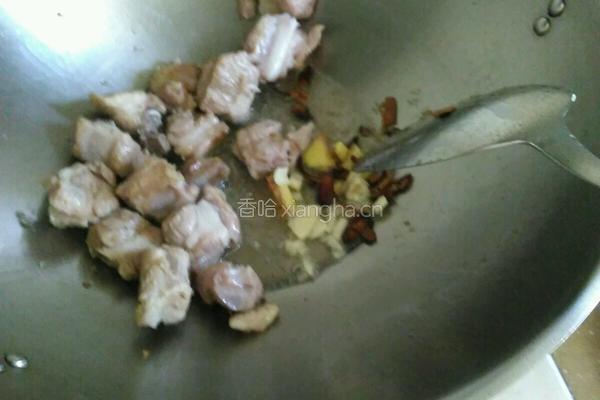香辣红烧排骨的做法图解4