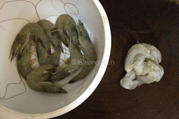 鲜虾馄饨的做法图解1