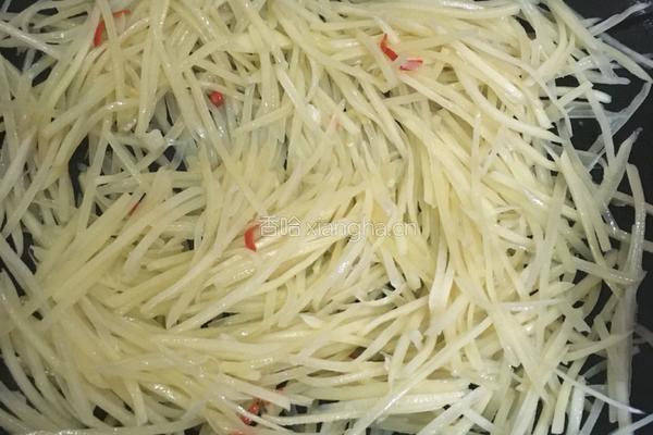 酸辣土豆丝（简单版）的做法图解5